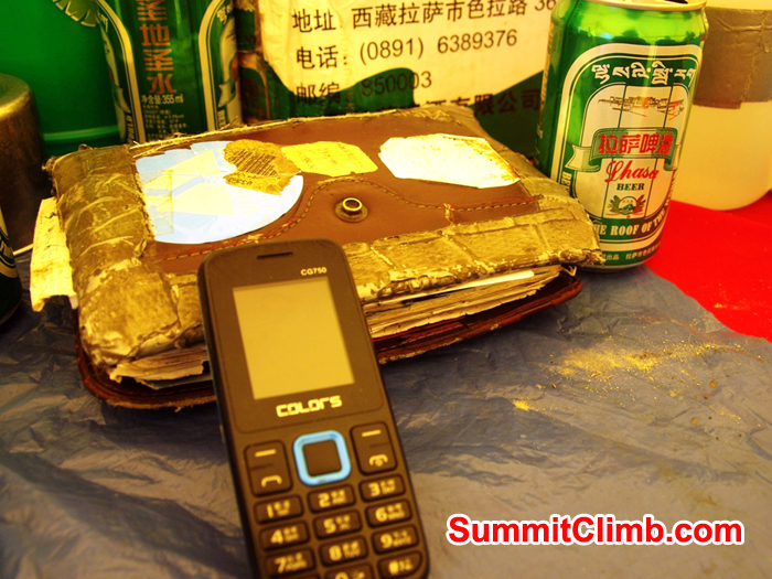 The expeditions office. Photo Detlef Buckwitz